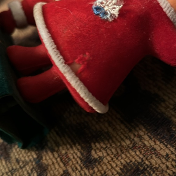 vtg Santa and Misses Clause plastic figurines 1960’s japan - Picture 6 of 6